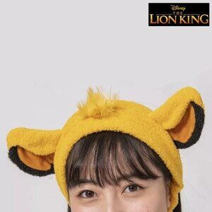 DISNEY The Lion King Simba Spa Headband Hairband w/ Super Cute Ears - NWT
